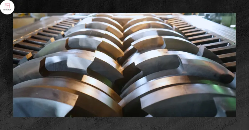 Twin-Shaft Shredder Principle